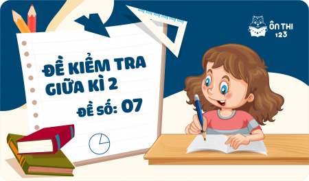 Đề kiểm tra giữa học kì II - Toán 4 chương trình CHÂN TRỜI SÁNG TẠO  (Đề số 7)