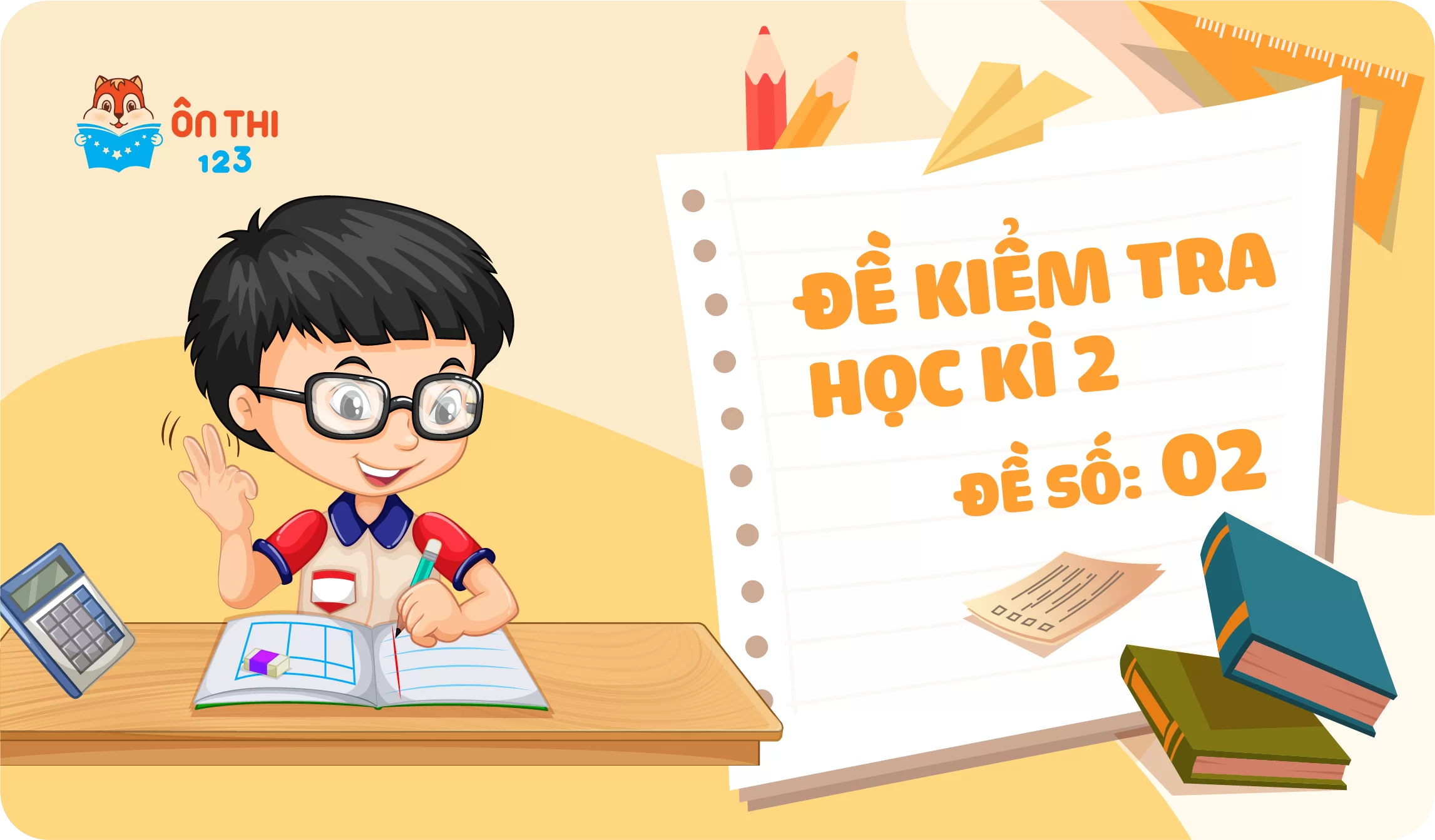 Đề kiểm tra cuối học kì II - Toán 2 chương trình CÁNH DIỀU (Đề số 2)