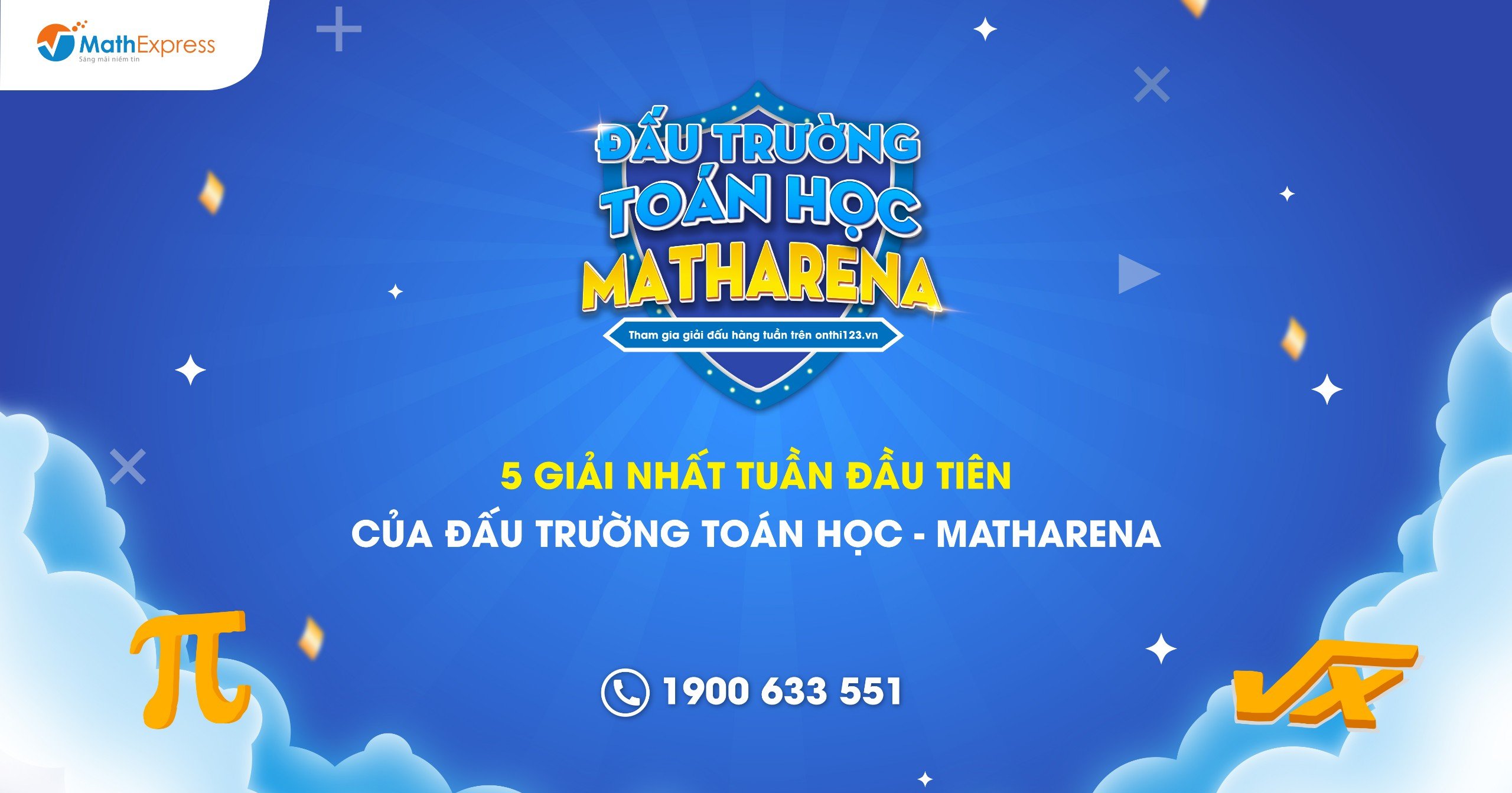 Công bố 5 giải nhất tuần đầu tiên của đấu trường Toán học - MATHARENA