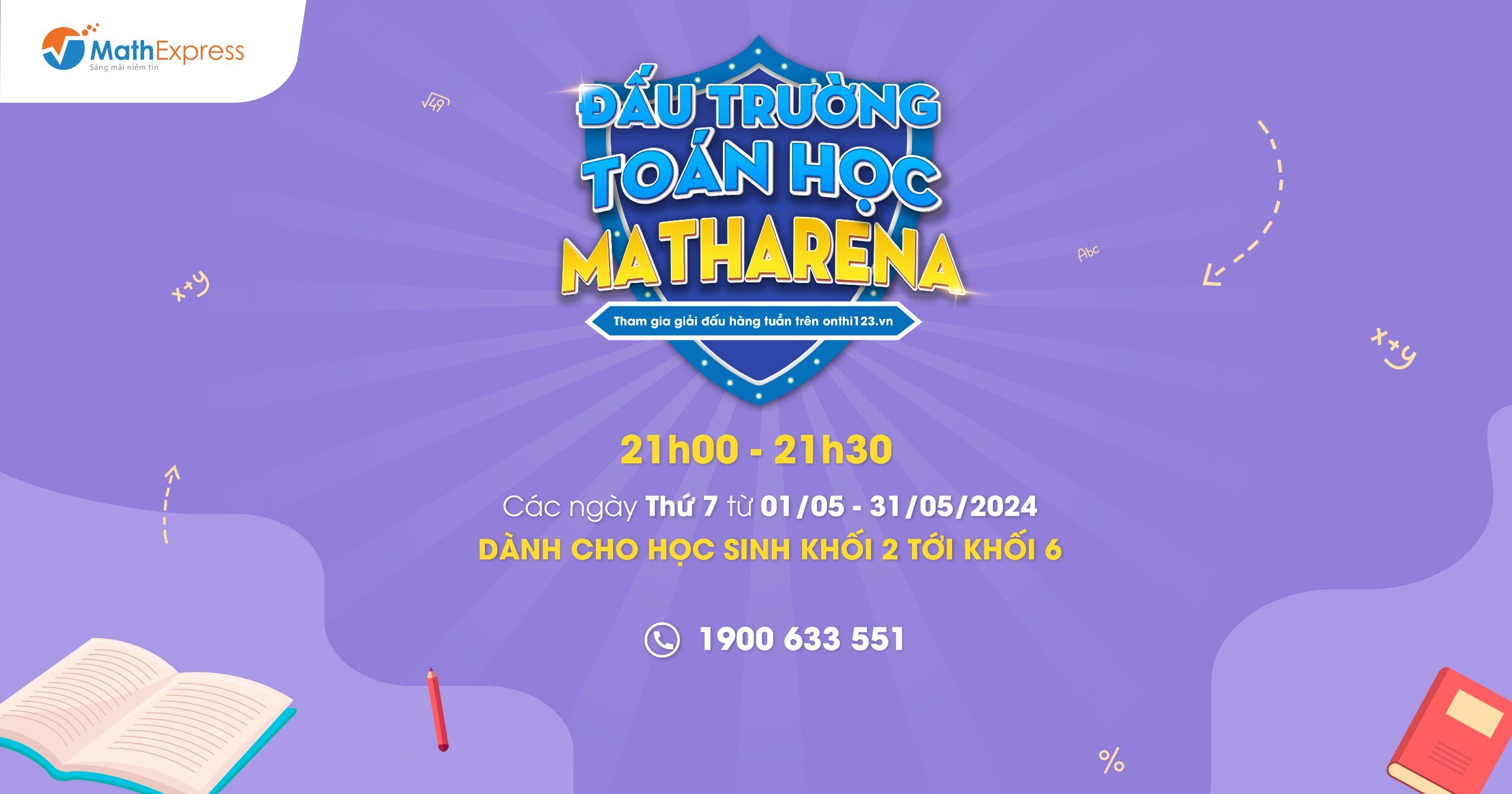 Đấu trường Toán học MathArena tháng 5 – “Đường đua cuối cùng” kết thúc năm học 2023 – 2024