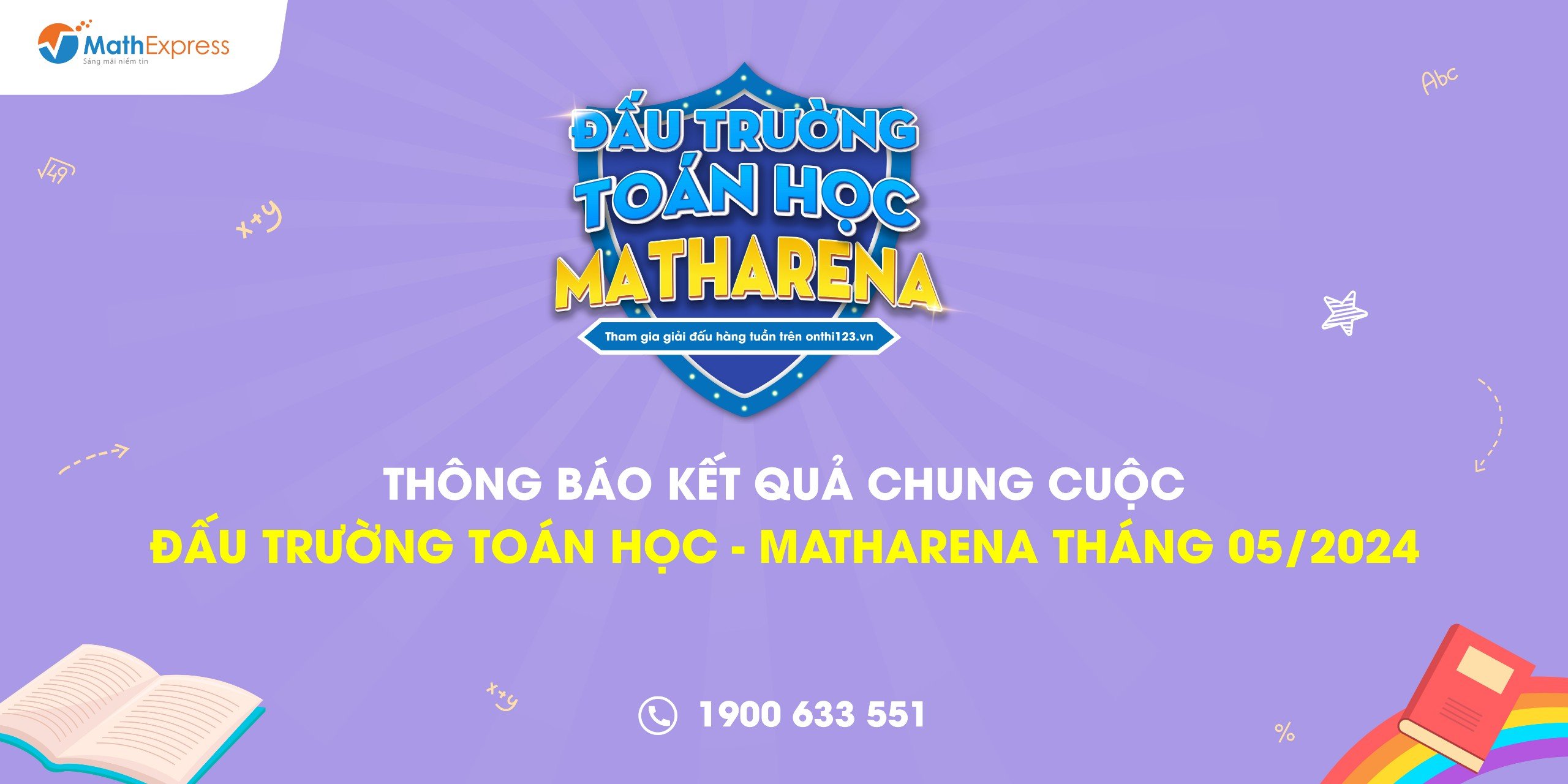 5 chiếc huy chương vàng đấu trường MathArena tháng 05/2024 đã tìm được “chủ nhân”